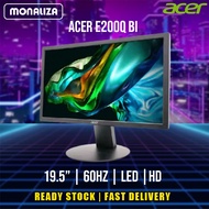 [ PAYDAY SALE ] Acer Monitor E200Q 19.5'Inch HD 60Hz