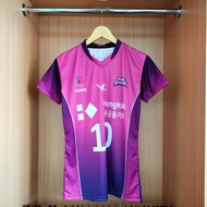 Jersey Olahraga Volly Voli Pink Spider cewek Free nomor terbaru 2024 463