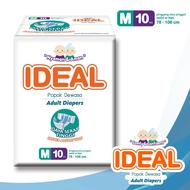 Ideal Adult Diapers size M Adhesive Type M 10 Sheets Waist size 78-106 cm Adult Diapers