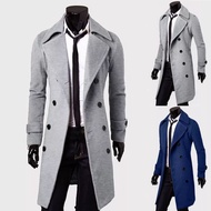 Men's long coat, Korean men's long blazer, flannel material, blazer men slim fit, blazer men formal,