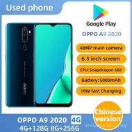Oppo A9 2020 4g 6.5in 1600x720px Smartphone Android 5000mAh ROM 128G Used Phone