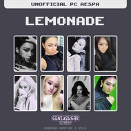 1pcs - [AESPA] LEMONADE UNOFFICIAL PHOTOCARD [2]