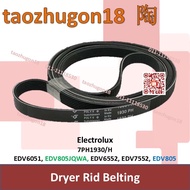 Electrolux 7PH1930 7PH 1930 Dryer Washing Machine Rubber Rib Belt Belting EDV6051 EDV805JQWA EDV6552