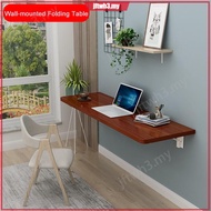 Wall-mounted dining table, wall-mounted folding table, small apartment computer desk, kitchen wall-m