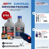 Car Servicing - AMSoil European Series Engine Oil Service Package | 5W30 5W40 Audi VW BMW Mercedes