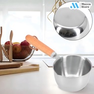 Mini Milk Sauce Pan Stainless Steel 410 Dual Drainage
