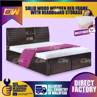 [FREE GIFT 1 X RM99 T-SHIRT] **PROMOTION** BORA BORA Series Leather Divan Box Bedframe Only / Bed Ba