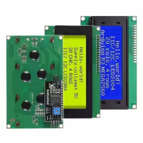 LCD2004 2004 LCD Module Blue/Green/White Screen 20X4 Character LCD Display IIC I2C Serial Interface 