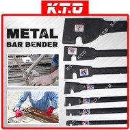 METAL BAR BENDER IRON BENDING KEY BAR BENDER REBAR BENDER SHAFT BENDING BLACK IRON STEEL / PEMBENGKO