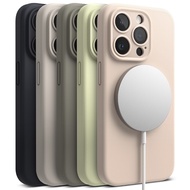 Ringke Silicone Magnetic for iPhone 15 Pro Max 15 Pro Lightweight Soft Silicone Cover
