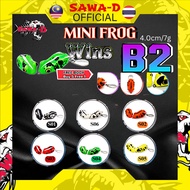 SAWA D MINI FROG WINS B2 / Snakehead Artificial Bait / OWNER Hook / 6 Colour /  4cm And 7g