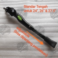 Bicycle Center Side Stand Stand 20" 24" 26" 27.5" ADJUSTABLE. ALLOY. ETERNA ETERNA ETERNA
