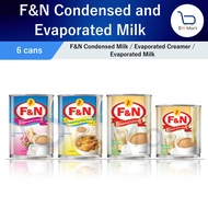 (Bundle of 6) F&N Condensed Milk / Evaporated Creamer / Evaporated Milk
