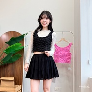 Live Broadcast Limited Order 3/23 12: 00 Acquired Vest Sleeveless Short Version Dopamine Series Bubb