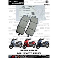 BRAKE PAD FR *P0135472520000 FOR WMOTO ES250I / XDV250I ORIGINAL MFORCE SPAREPARTS OFFER PROMOSI CLE