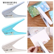 WUMINSDL Single Hole Puncher, 4mm Single Hole Hole Punch Machine, Durable DIY Craft Loose-leaf Bindi