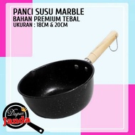 Thick Marble Milk Pot Size 18cm 20cm Non-Stick Milk Pot ANDORA Milk Pot 18cm 20cm