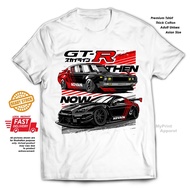 Godzilla Nissan Gtr cotton t-shirt