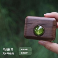 Real Leaf Specimen Protective Case Suitable for Apple Airpodspro3/Earphone Case Apple Airpods4 Earph