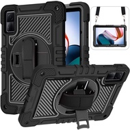 for Redmi Pad 2 SE 9.7 2026, Redmi Pad 2 11 2025 Case, Rotating Bracket Shockproof Cover for Xiaomi 