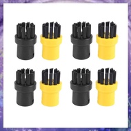 [P K A M] 8 Pack of Hand Tool Nozzle Bristle Brushes for  SC1 SC2 SC3 SC4 SC5 SC7 Steam Cleaner