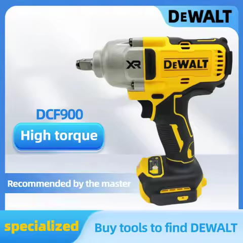 DEWALT DCF900 High Torque Impact Wrench: 20V MAX XR 3-Speed Pro Tire Removal Tool (No Battery)