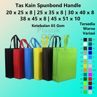 Spunbond Goodie Bag with Side Folding Handle 20x25 25x35 30x40 38x45 45x51 gift bag goodie bag