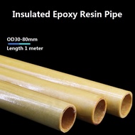Epoxy Resin Pipe Glass Fiber Pipe Adhesive Wood Pipe Epoxy Pipe Insulation Pipe -1/2/3 Pieces