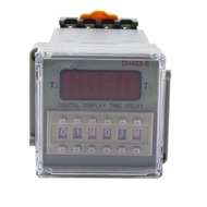Time Relay DH48S-S Digital Timer Delay Relay 0.1S-99H Hours Digital Timer Relay 12V 24V 110V 220V wi