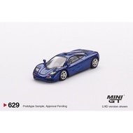 MINI GT No.629 McLaren F1 Cobalt Blue LHD MGT00629