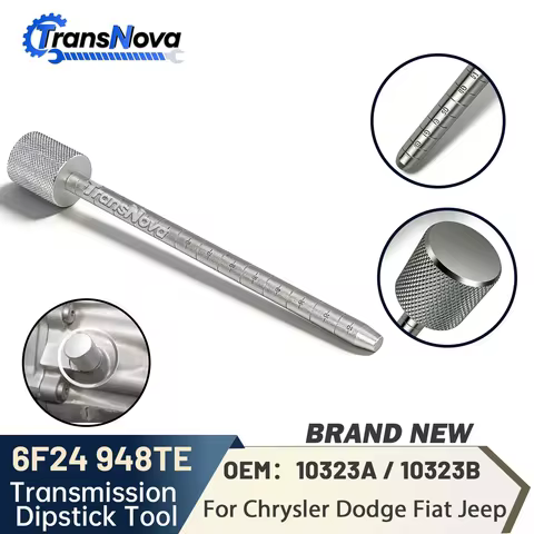TransNova 6F24 948TE Transmission Dipstick Tool 10323A 10323B Gearbox for 1017 Automatic Trans Chrys