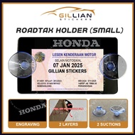 Roadtax Holder Honda Car Small Size Sticker Pemegang Rotek Kereta Rotek Rotax Cukai Jalan