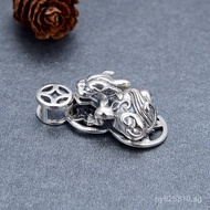 Accessory Large Pendant Hanging Pendant Unisex Money Sweater Chain Pixiu Pure Silver Personality Bit
