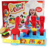 Burger Master Color Mud Set Qingqing Treasure Box Colorful Clay Game Cheap Puzzle Play House Wine Bi