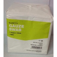 Carey's Gauze Swab 10cm x 10cm 8ply - 100pcs