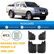 Suitable for Nissan Navara D22 P300 pickup 4-D 1998-2004 Foreign Trade Mudguard Leather