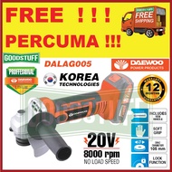 DAEWOO 20V CORDLESS LITHIUM ANGLE GRINDER DALAG005