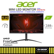 Acer Nitro XV5 Series XV275K P3 - 27" 4K Ultra HD Gaming Monitor - 160Hz Refresh Rate - 1ms Response Rate (3Yrs Onsite)