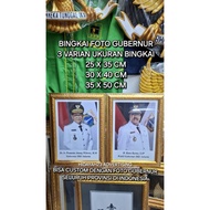 Governor photo frame governor frame governor frame dki