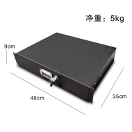 10U/16U Transparent Door Chassis 8U Simple Cabinet Flight Case 12U Player Audio Box Stage Movable Ca