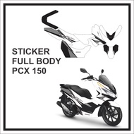Striping Stiker Sticker Setiker Seteriping Decal Stripping Dekal Steriping HONDA PCX 150 Full Body F