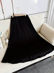 ARTEMIS x ENARA - SILKY SKIRT ROK SATIN