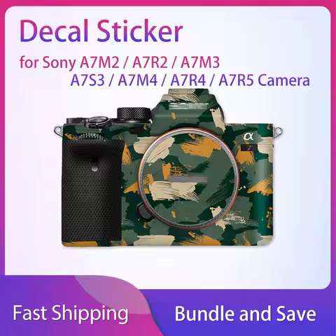 ILCE-7M4 A7M4 Protective Film Cover Case For Sony Alpha 7IV A7M2 A7R2 A7S3 Decal Skin A7M3 Film Wrap