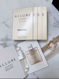 CHANEL 香奈兒 ALLURE 白色時尚男性香水 1.5ml