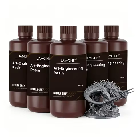 JAMG HE High Precision 10K Art Engineering Resin ABS Like UV Curing Resin High Toughness Low Shrinka