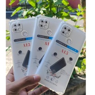 SILICON TPU CRACK PREMIUM TRANSPARENT THICK FOR SAMSUNG A22 4G J2 Prime, OPPO A1K/Realme C2 A15 A3S 