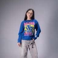Longsleeve Boxy Oversize Bedda - Grunge Never Dies Blue