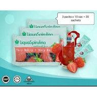 3 packs x 10 sac Revita Liqua Spirulina Berry + free delivery