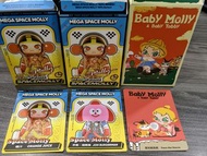 Molly盲盒三個baby molly.space100%