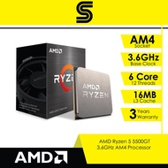 AMD Ryzen 5 5500GT 3.6GHz AM4 Processor